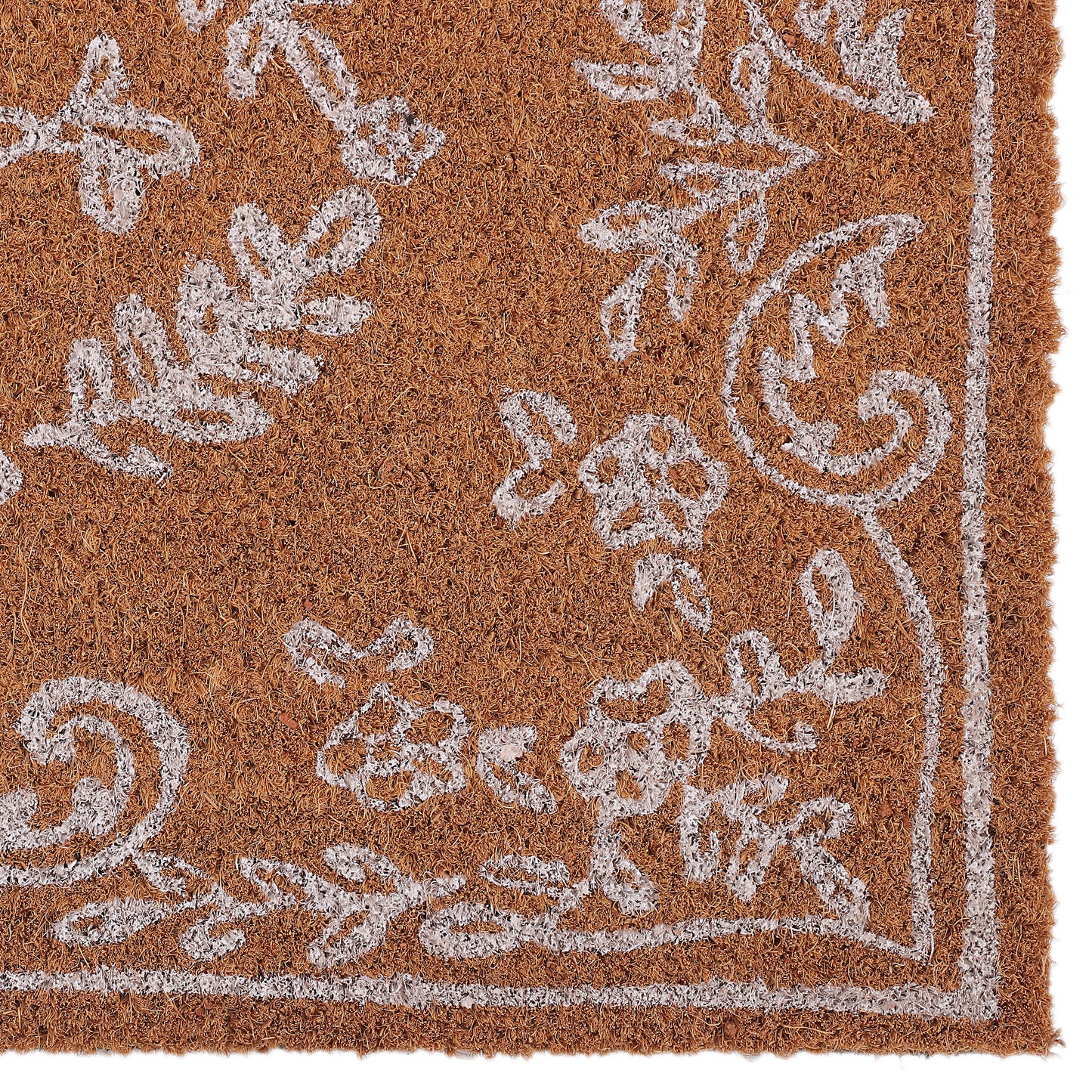 Vintage Floral Welcome Doormat