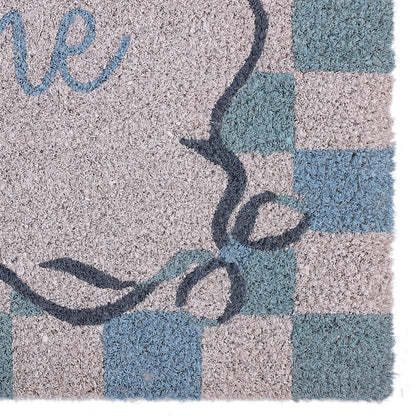 Ribbon Welcome Doormat