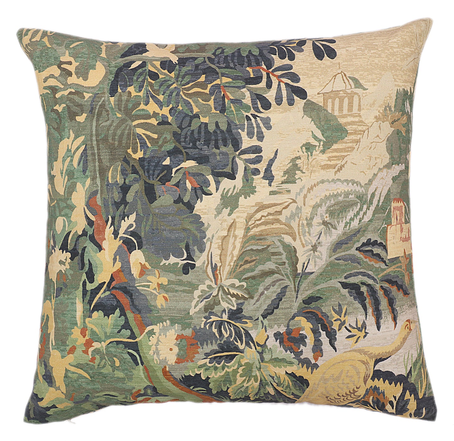 Traditional Print Cushion Cover