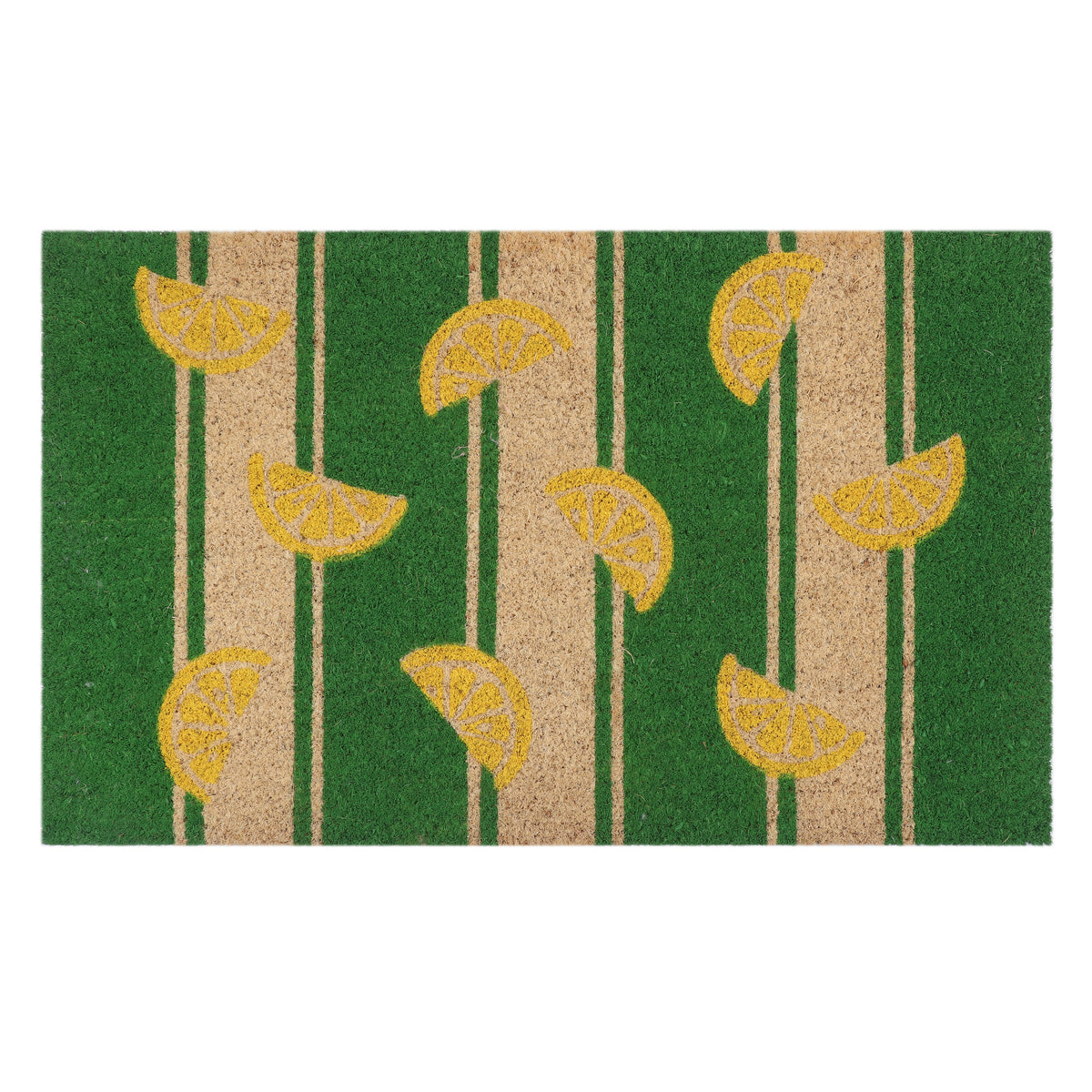 Lemon Twist Stripes Doormat