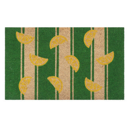 Lemon Twist Stripes Doormat
