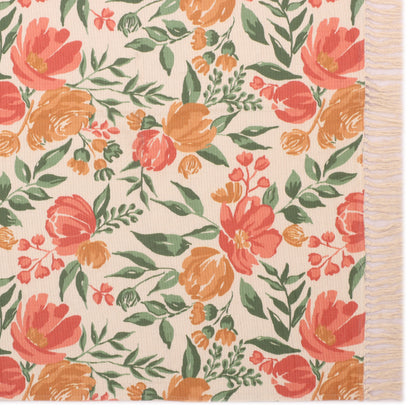 Floral Print Throw