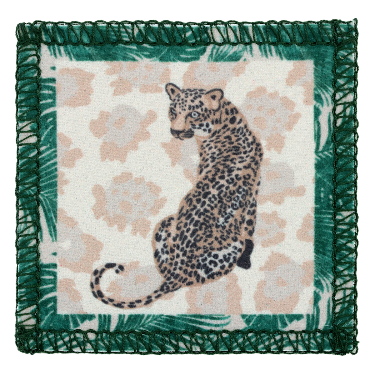 Animal Print Antiskid Coasters-Set of 4
