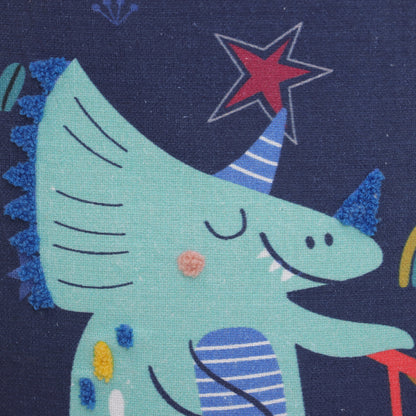 Playful Dino Print Basket