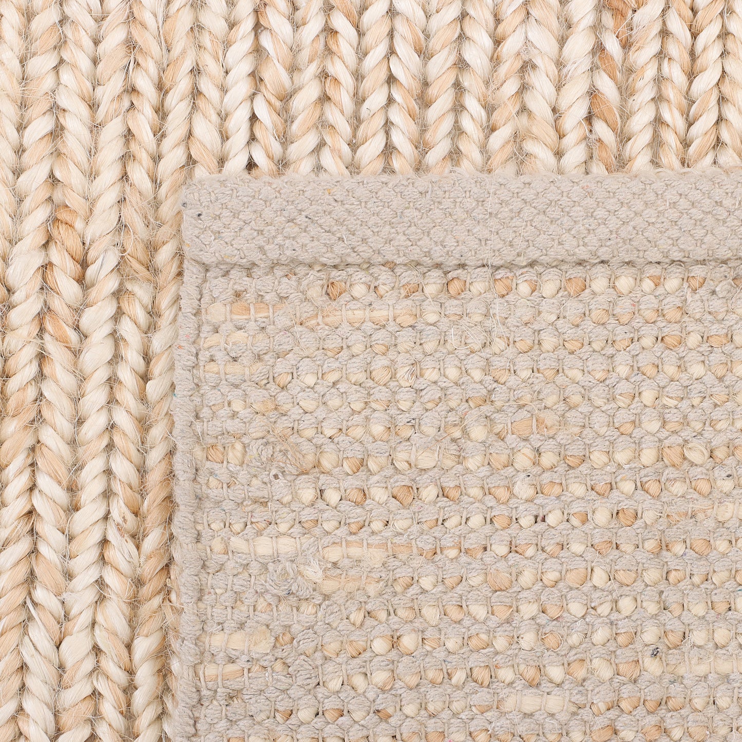 Natural Pitloom Jute Area Rug