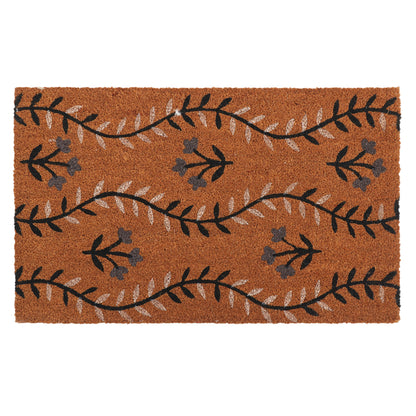 Floral Leaves Doormat