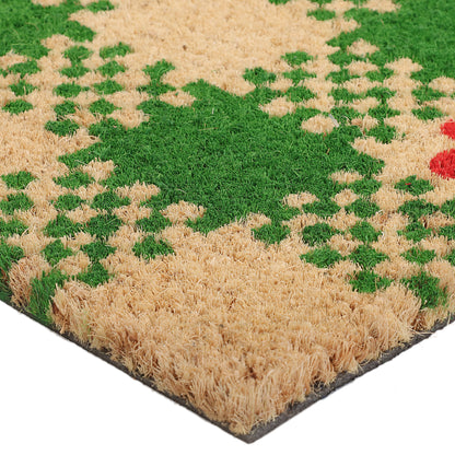 Cherry Checkerboard Doormat