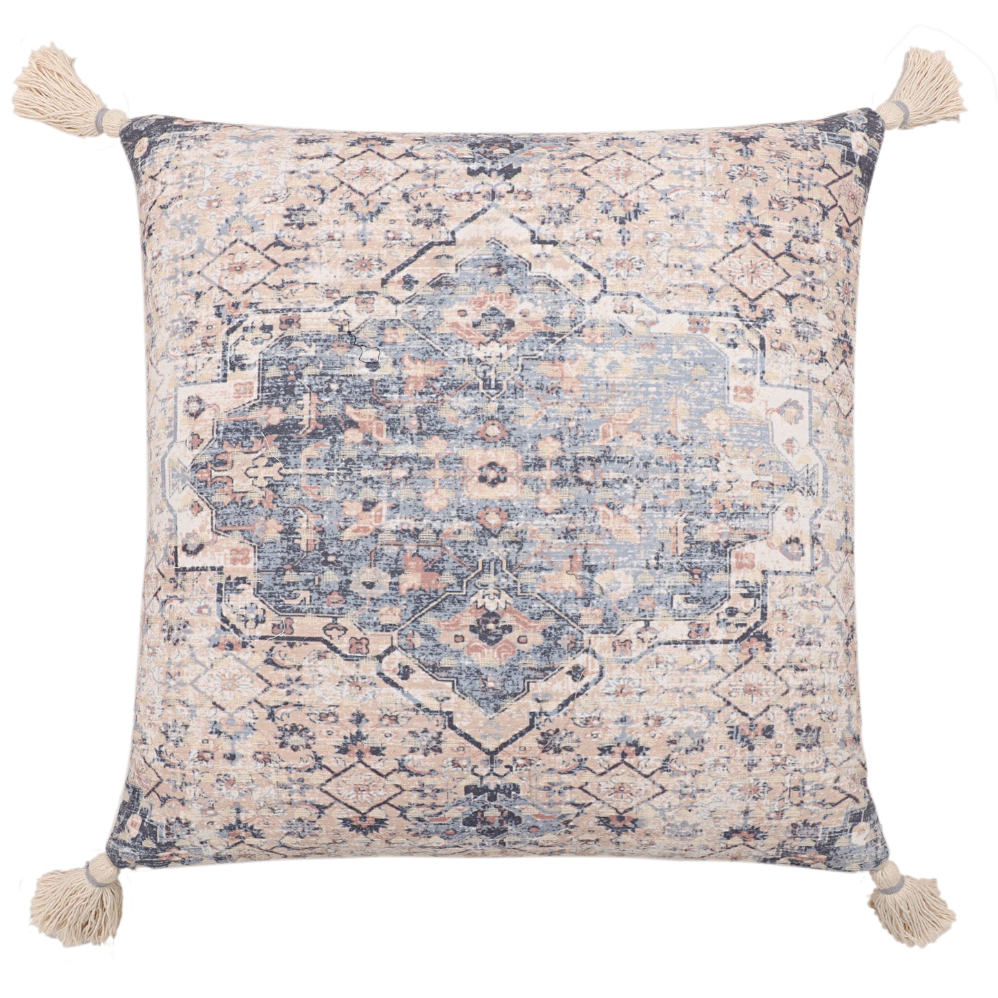 Vintage Chenille Print Cushion Cover