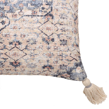 Vintage Chenille Print Cushion Cover