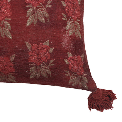 Rose Print Cushion Cover