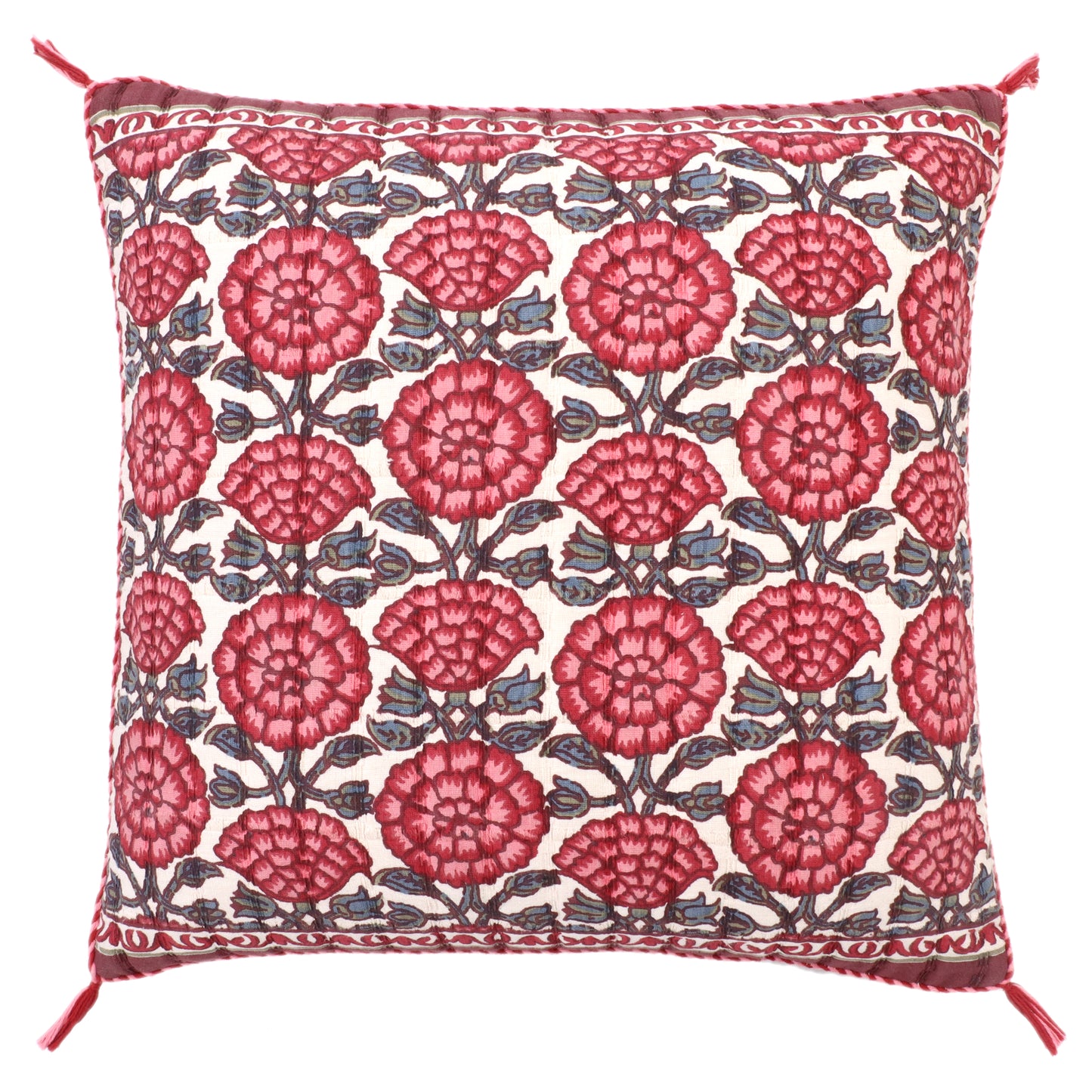 Traditional Block Print Cushion Cover