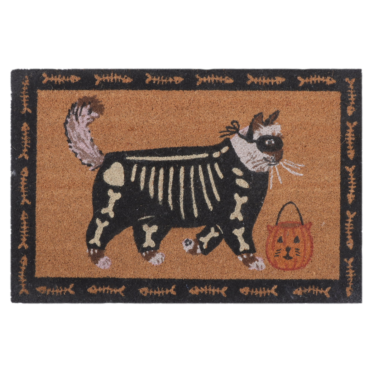 Halloween Cat Doormat