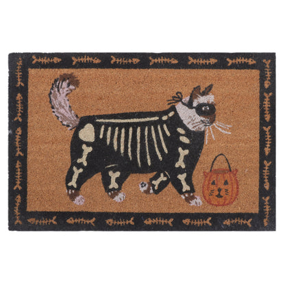 Halloween Cat Doormat