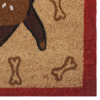 Halloween Dachshund Doormat