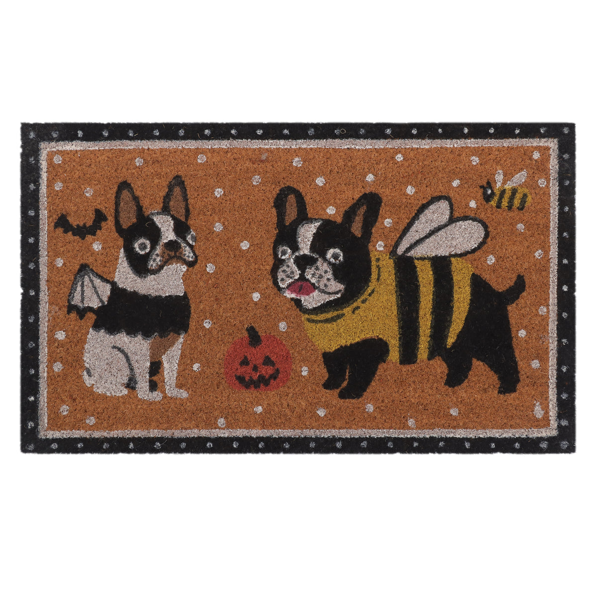Pups & Pumpkins Doormat