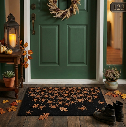 Spooky Spiders Doormat
