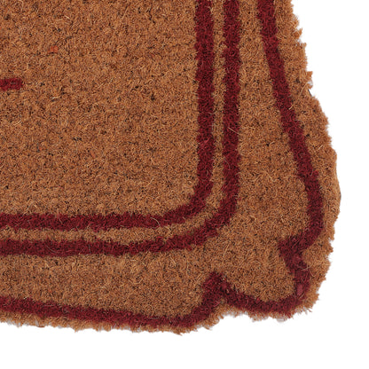 Gingerbread House Coir Doormat