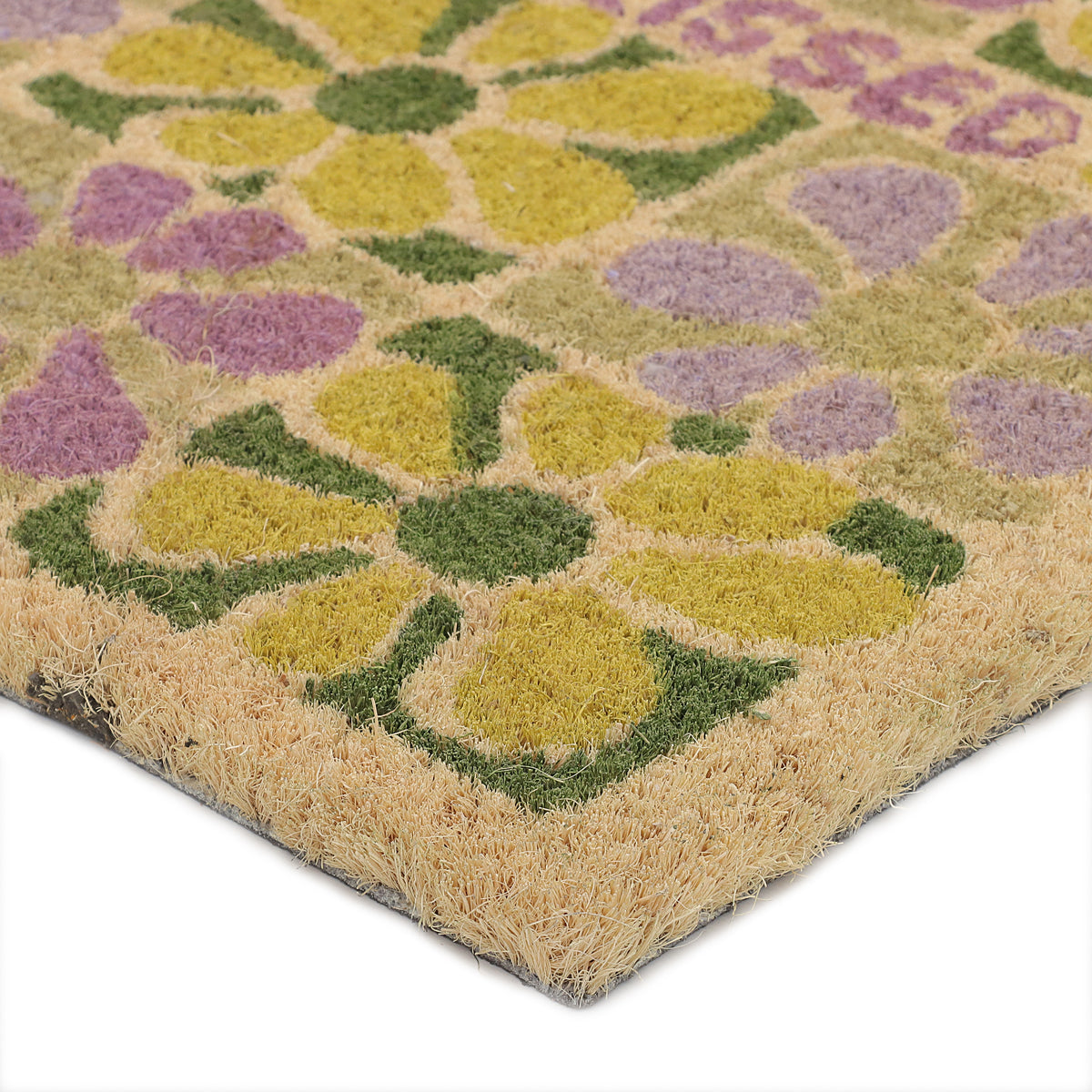 Sun Kissed Floral Coir Doormat