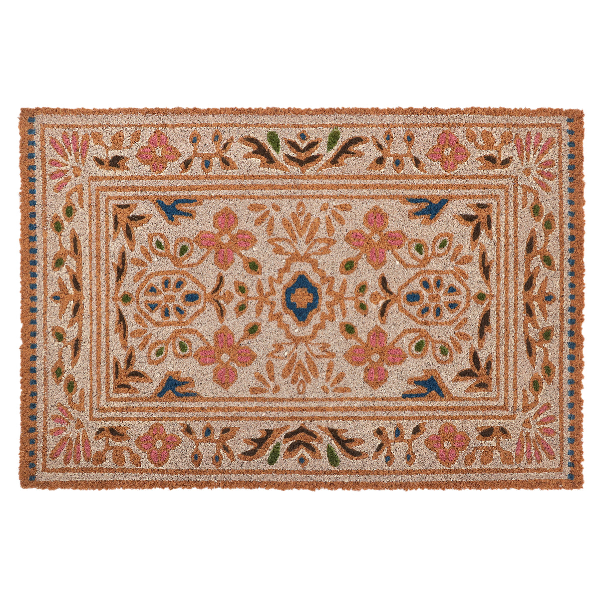 Vintage Garden Coir Doormat