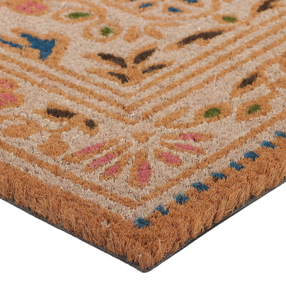 Vintage Garden Coir Doormat