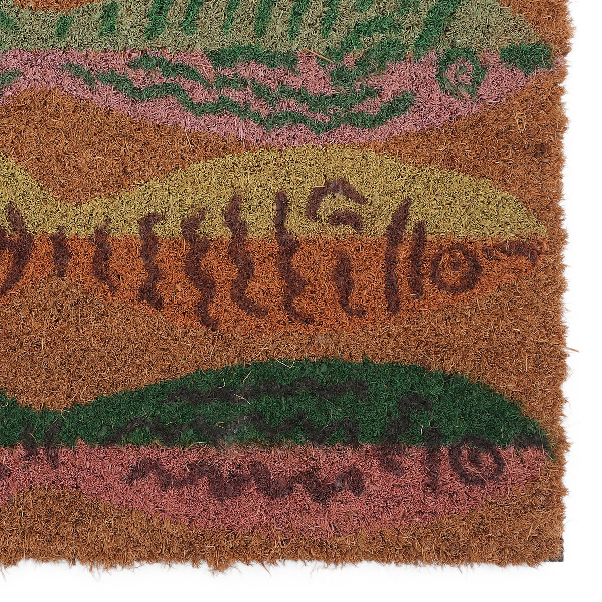 School of Fish Coir Doormat