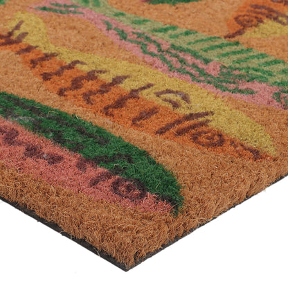 School of Fish Coir Doormat