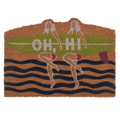 OH HI Coir Doormat