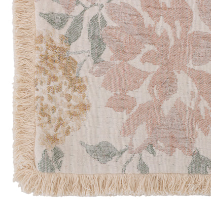 Reversible Floral Tapestry Cushion Cover