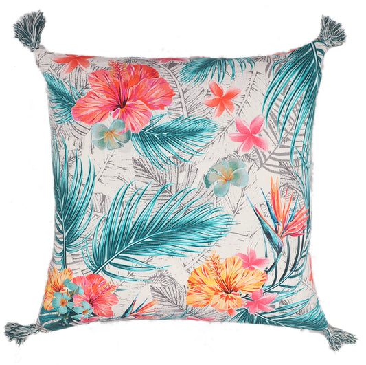 Floral Print Cushion Cover
