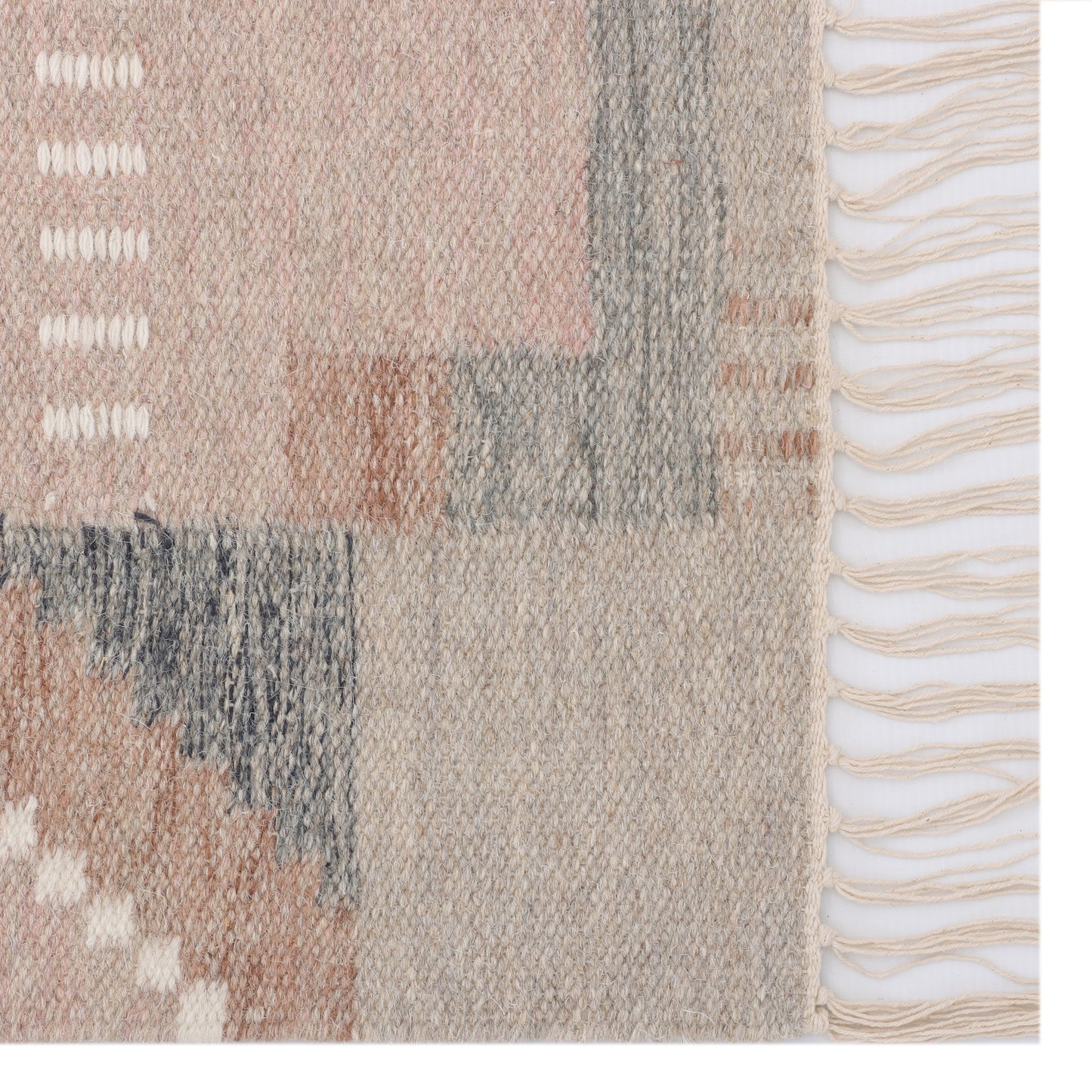 Multicolor Abstract Hand Woven Kilim 2.5'x4'