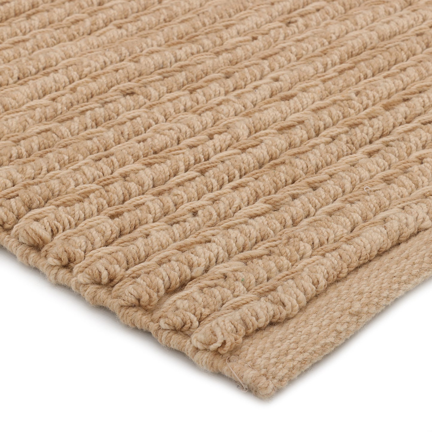 Natural Texture Hand Woven PET Mat