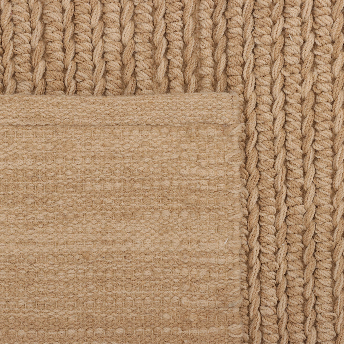 Natural Texture Hand Woven PET Mat