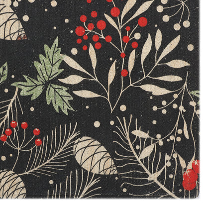 Noel Night Garden Dhurrie