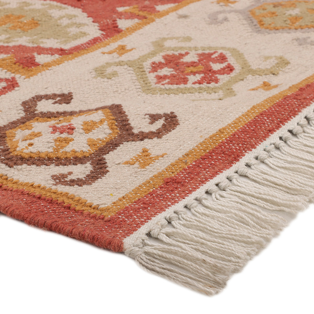 Multicolor Hand Woven Kilim - 5'x8'