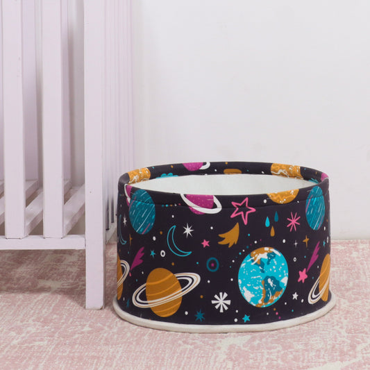 solar system printed basket