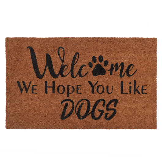 Hope You Like Dogs Doormat