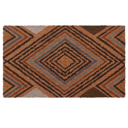 Geometric Diamond Doormat