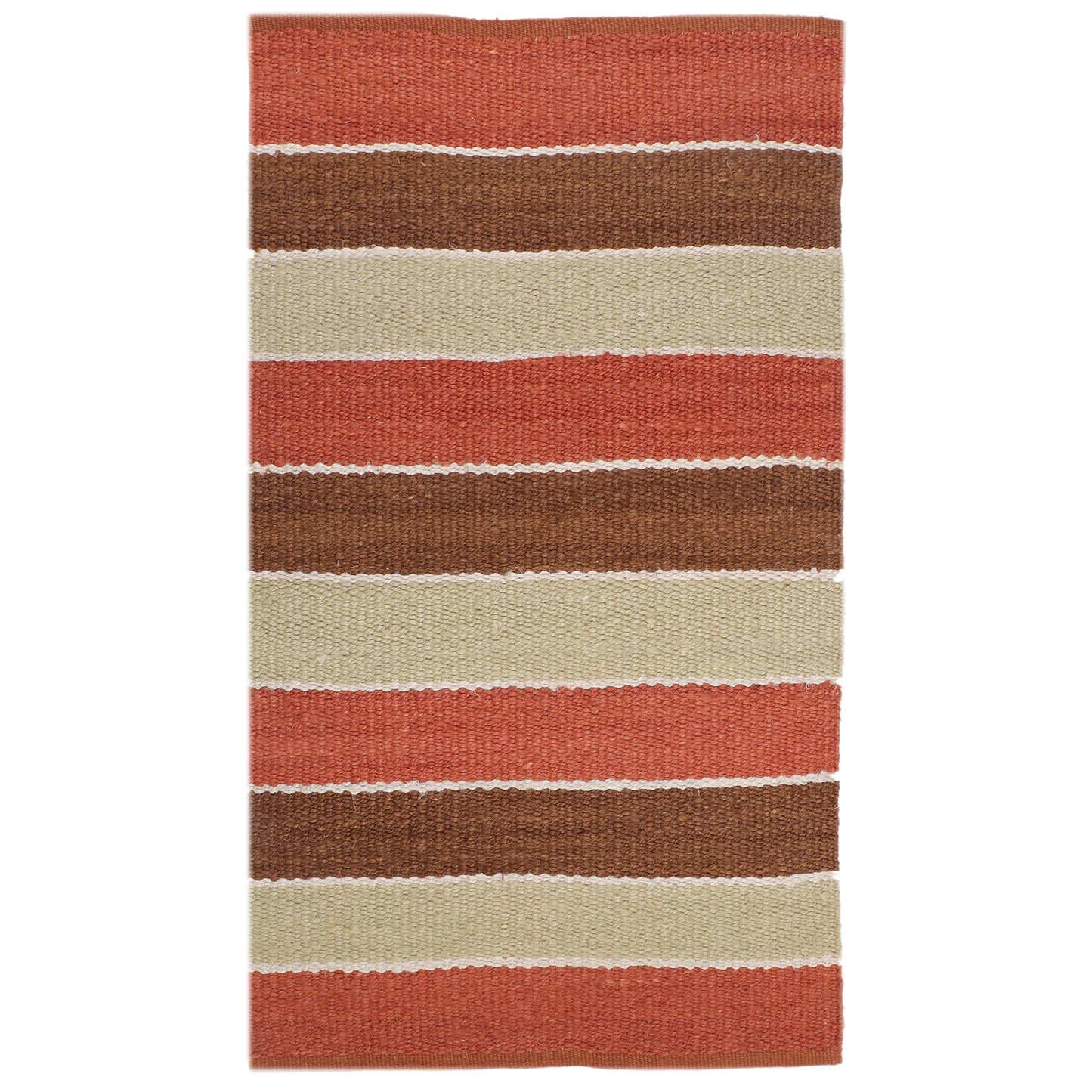 Multicolor Hand Woven Jute Rug