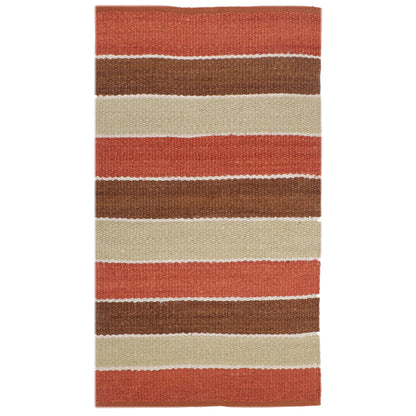 Multicolor Hand Woven Jute Rug