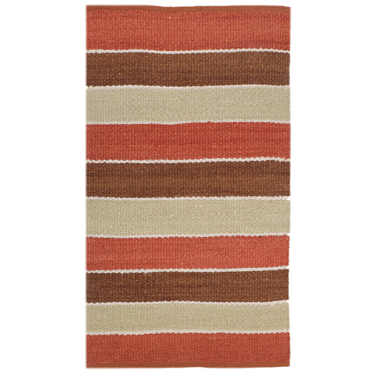 Multicolor Hand Woven Jute Rug