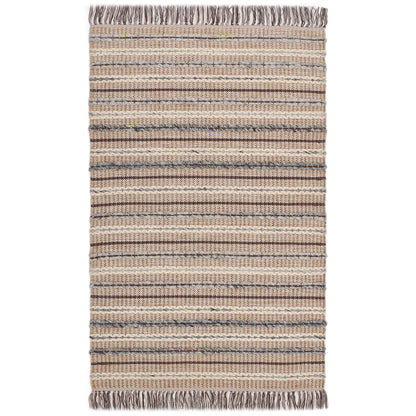 Hand Woven Cotton/Wool/Jute Kilim Rug - 3'x5'