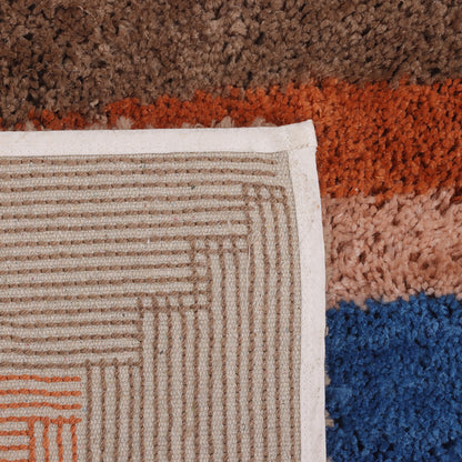 Geometric Micro-Polyester Bathmat