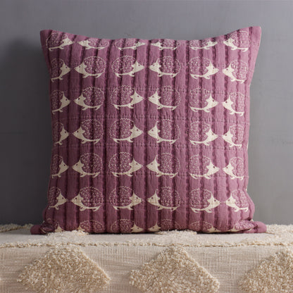 Porcupine Print Cushion Cover