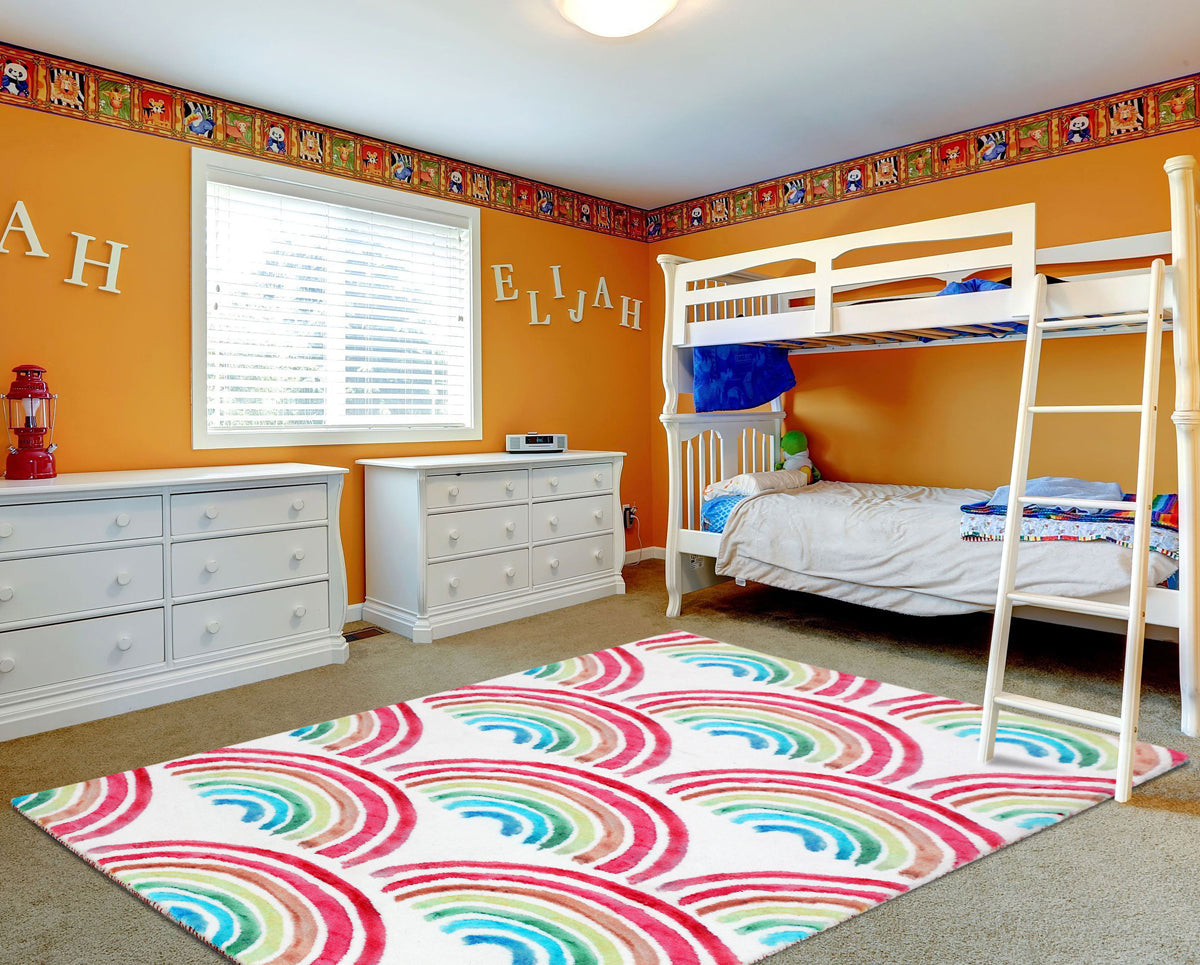 rainbow rug