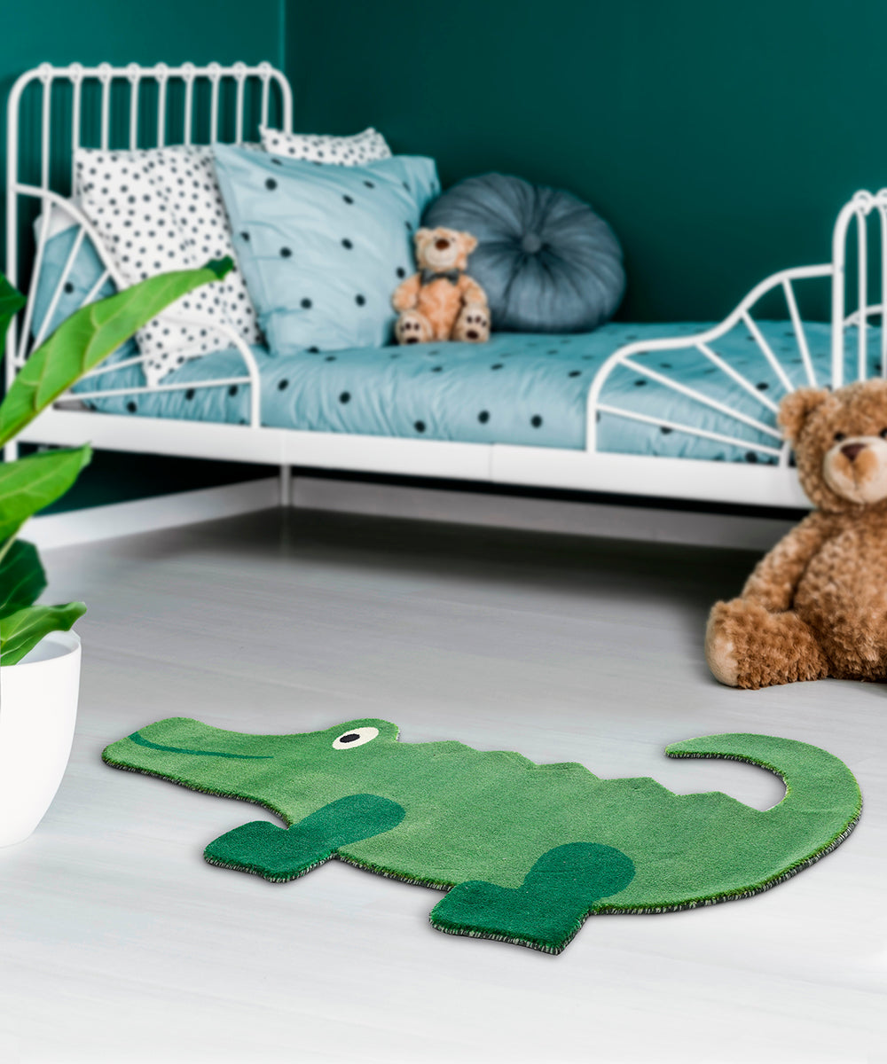 crocodile rug