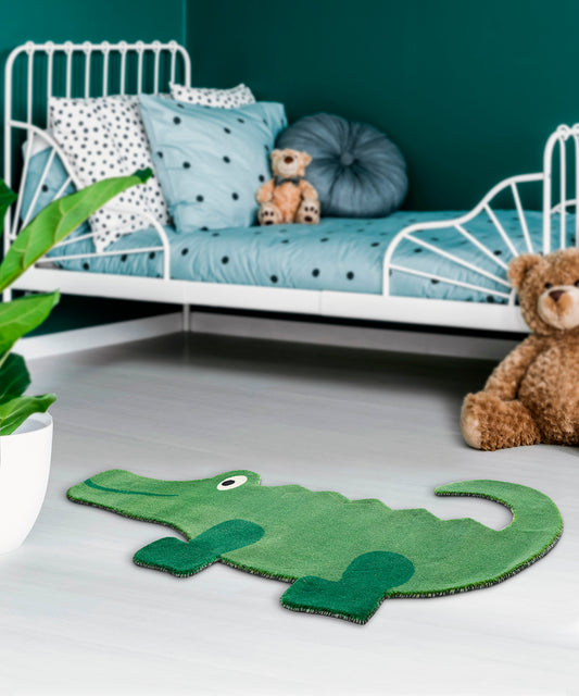 crocodile rug