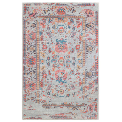 FLORAL DISTRESSED RUG