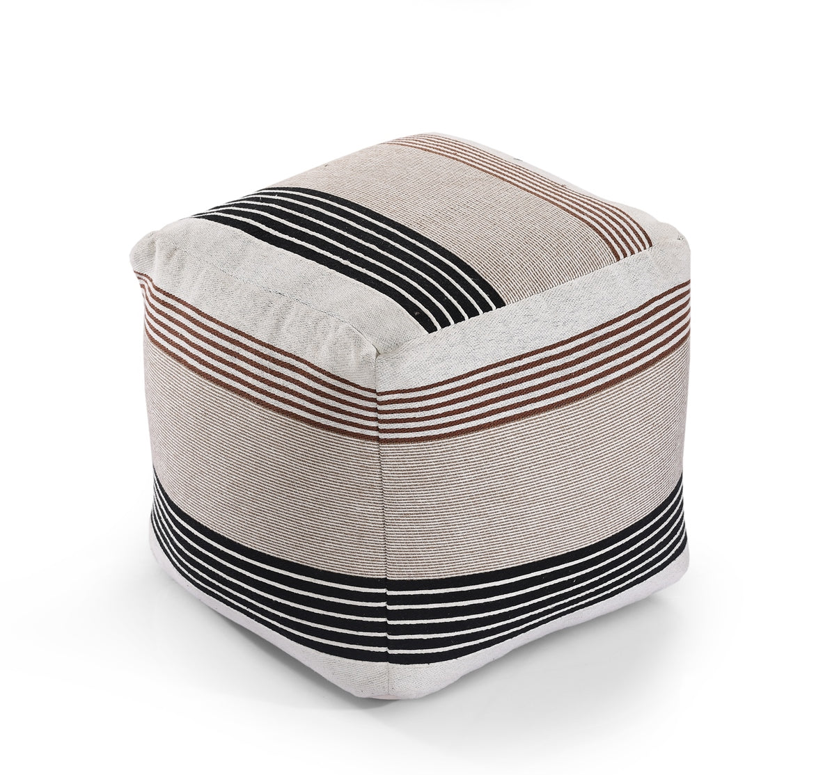 knitted pouf