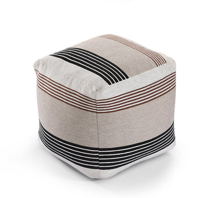 knitted pouf
