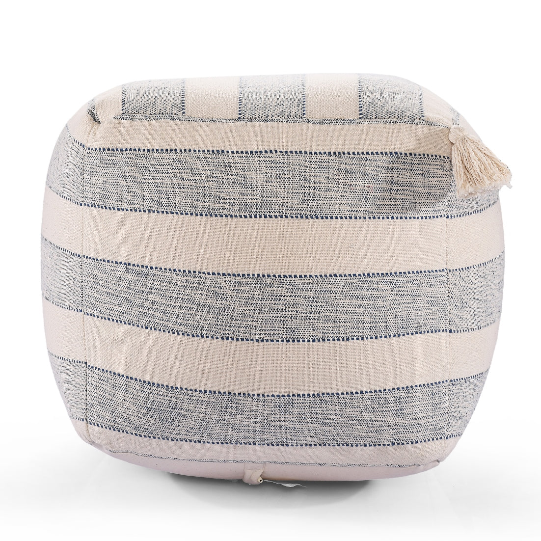 knitted pouf
